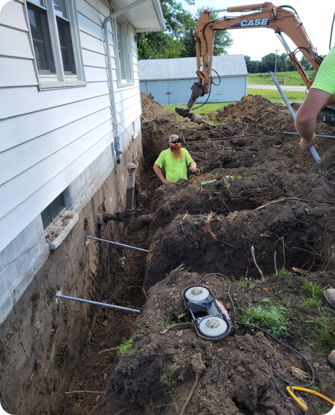 Foundation Repair Using Helical Piers King Waterproofing