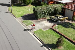 concrete driveway
