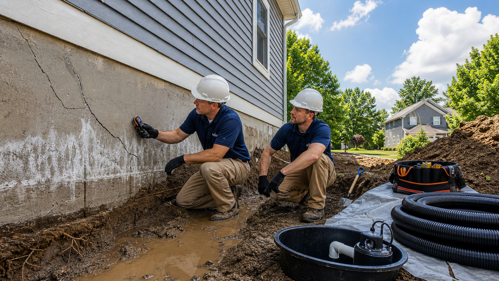 What Makes Tri-State Summers Tough on Foundation Walls