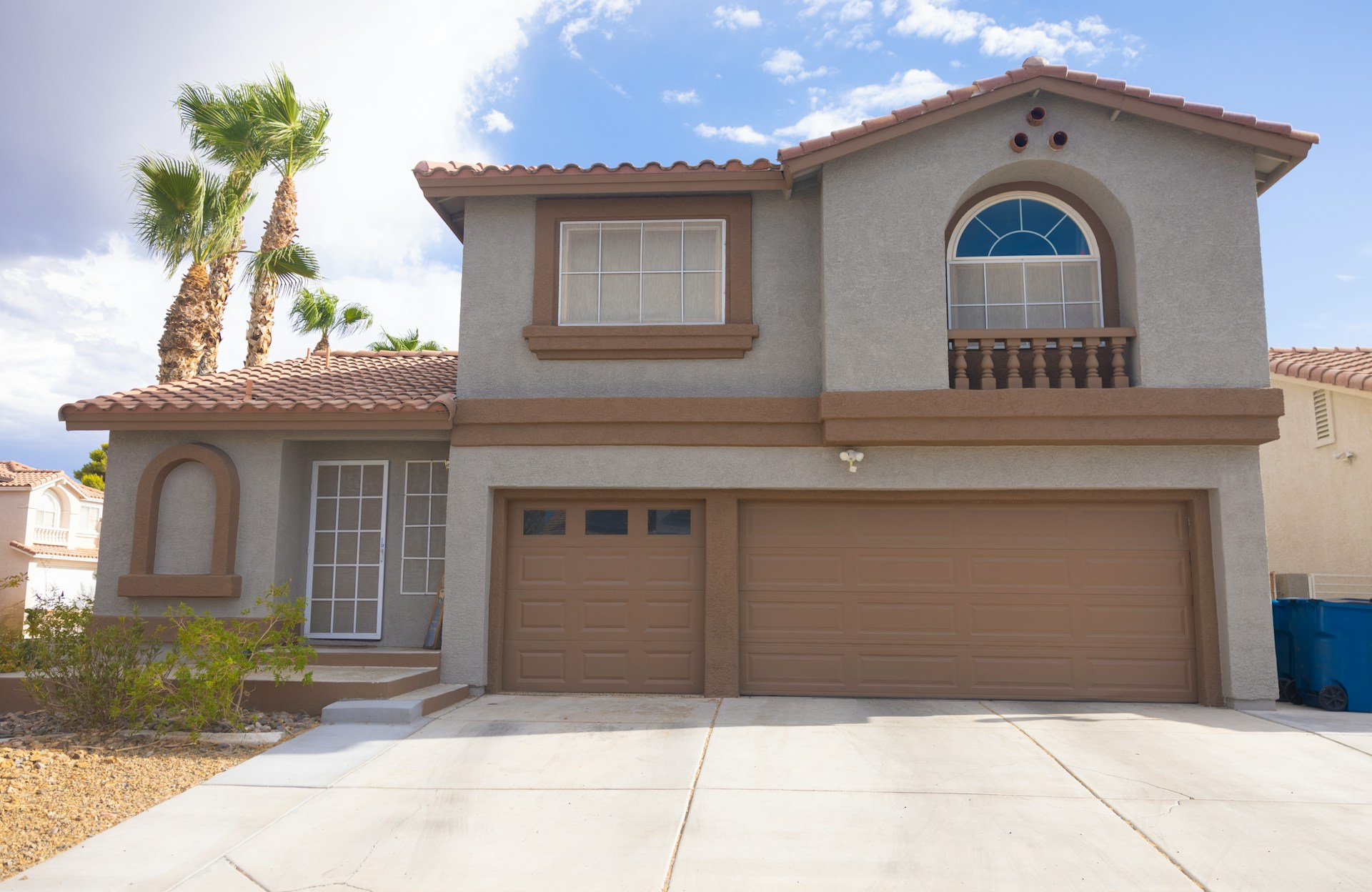 concrete driveway